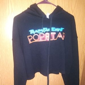 Pnb rock crop hoodie M